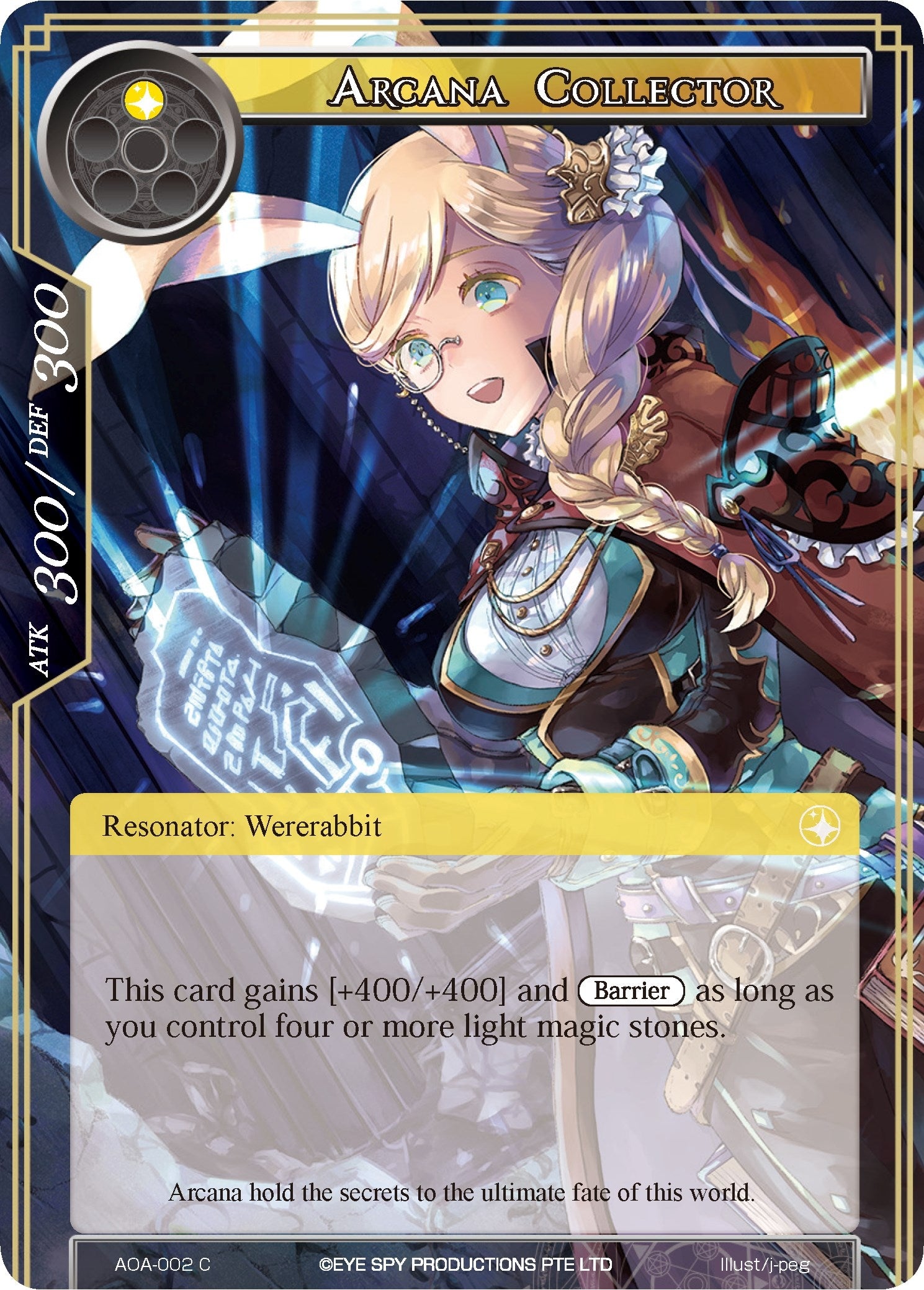 Image for Arcana Collector (Awakening of the Ancients) (AOA-002) - Force of Will