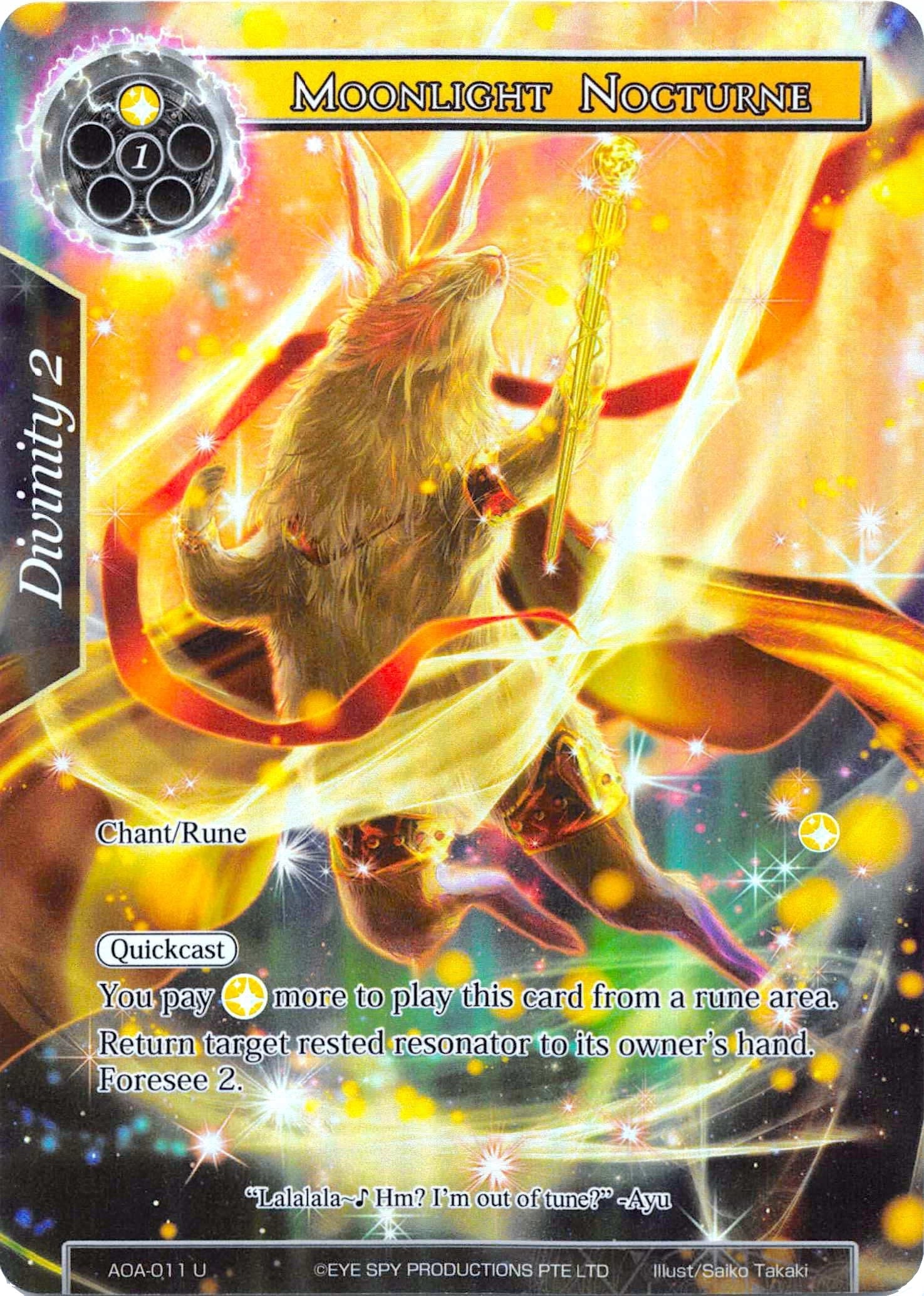 Image for Moonlight Nocturne (Full Art) (Awakening of the Ancients) (AOA-011) - Force of Will