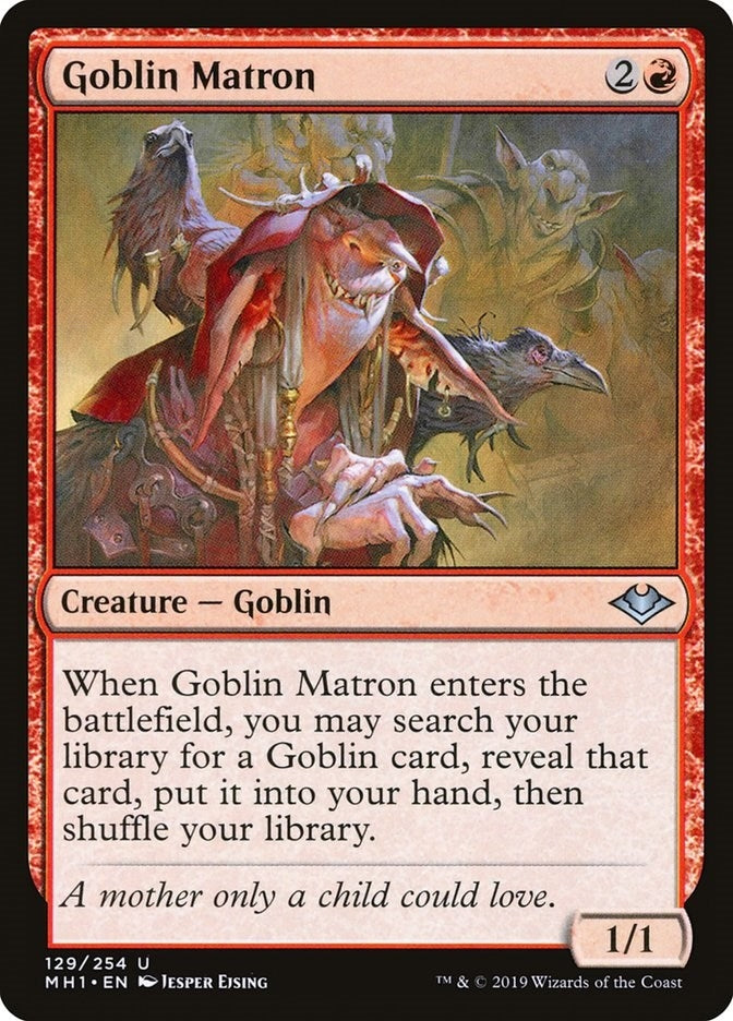 Image for Goblin Matron (Modern Horizons) (129) - Magic: The Gathering