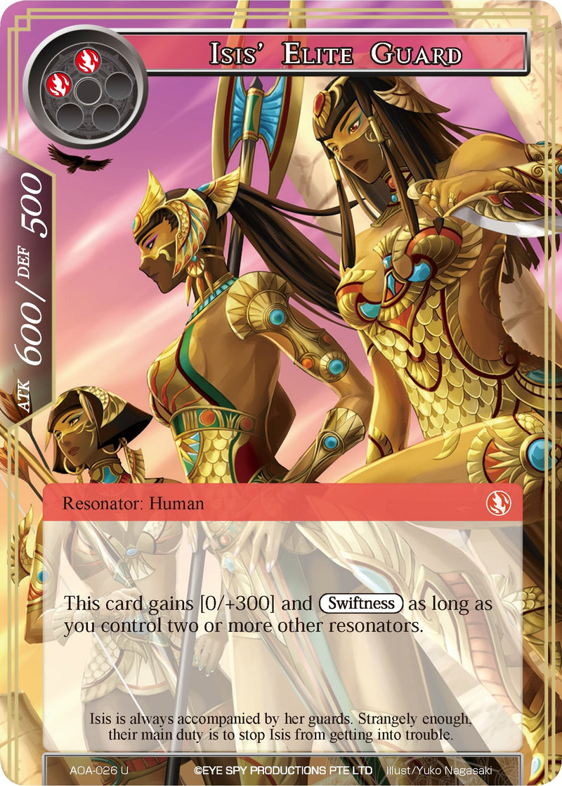 Image for Isis' Elite Guard (Awakening of the Ancients) (AOA-026) - Force of Will