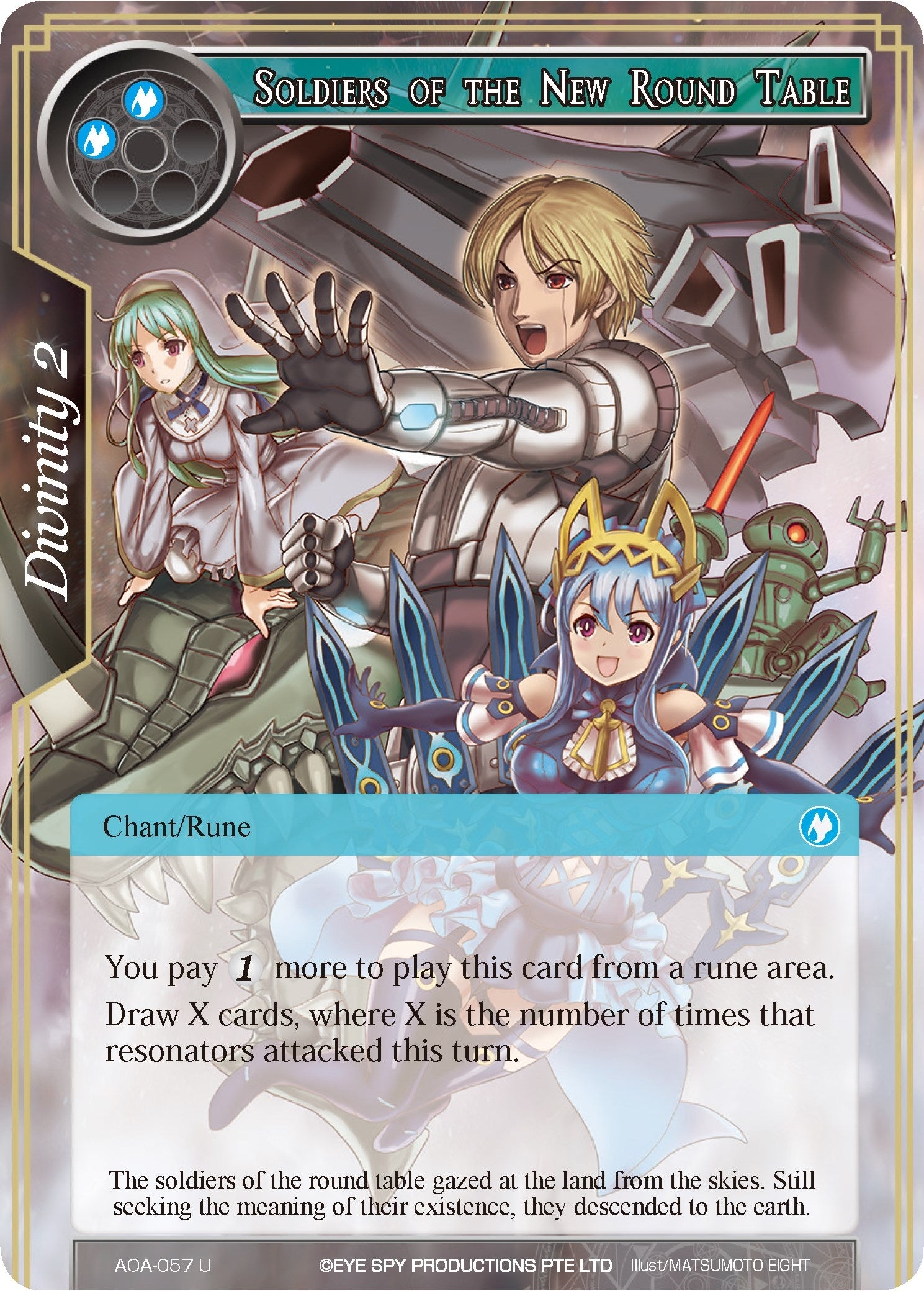 Image for Soldiers of the New Round Table (Awakening of the Ancients) (AOA-057) - Force of Will