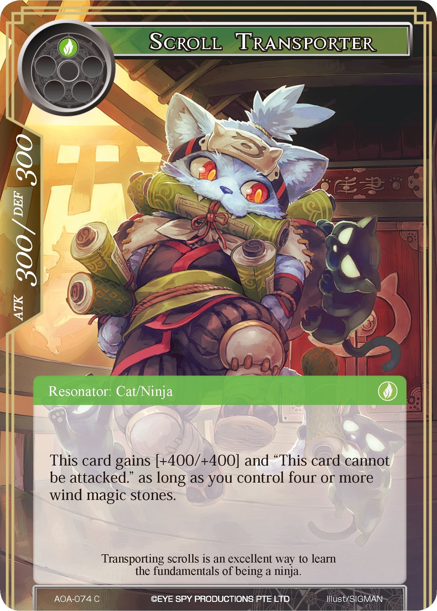 Image for Scroll Transporter (Awakening of the Ancients) (AOA-074) - Force of Will
