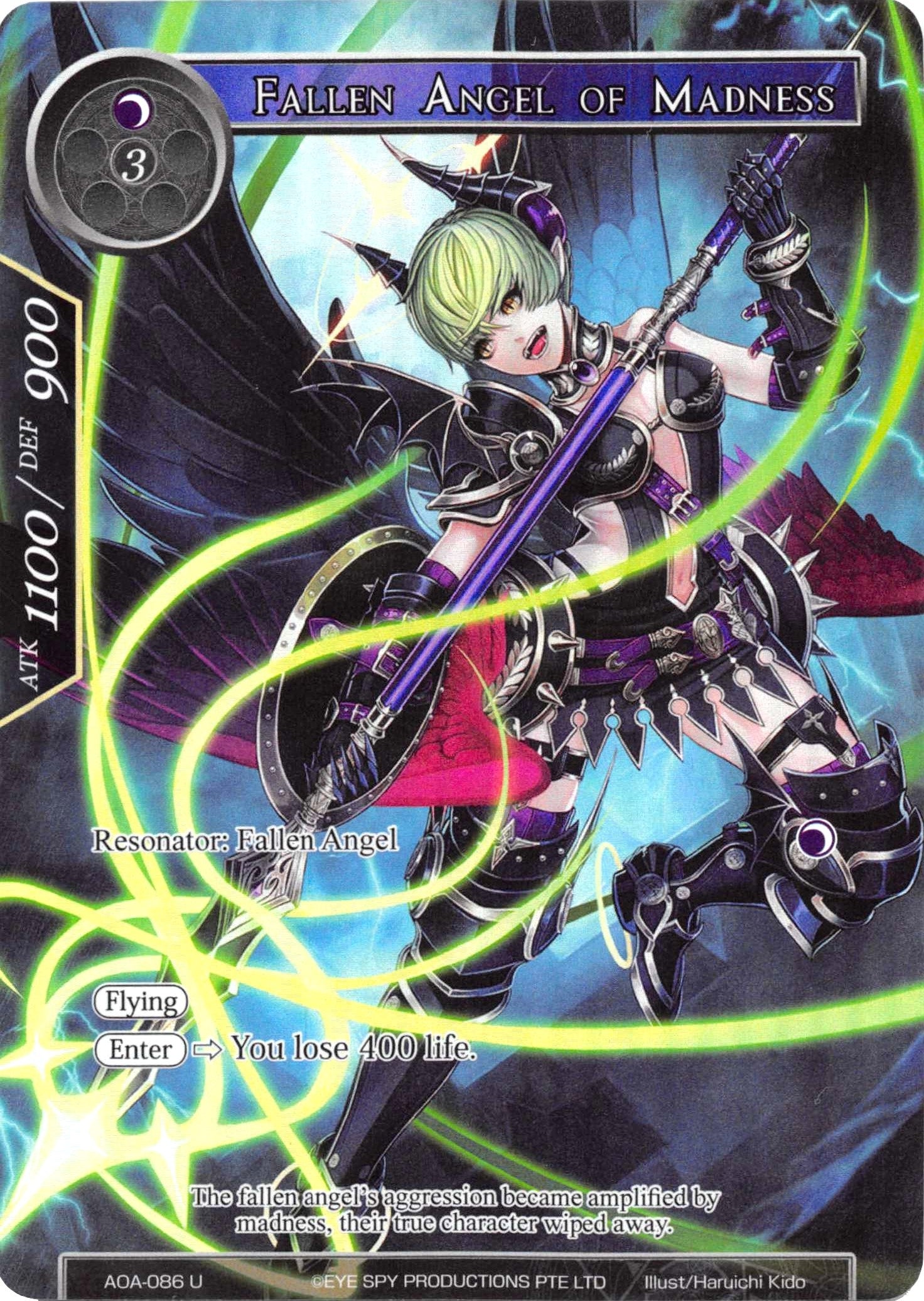 Image for Fallen Angel of Madness (Full Art) (Awakening of the Ancients) (AOA-086) - Force of Will