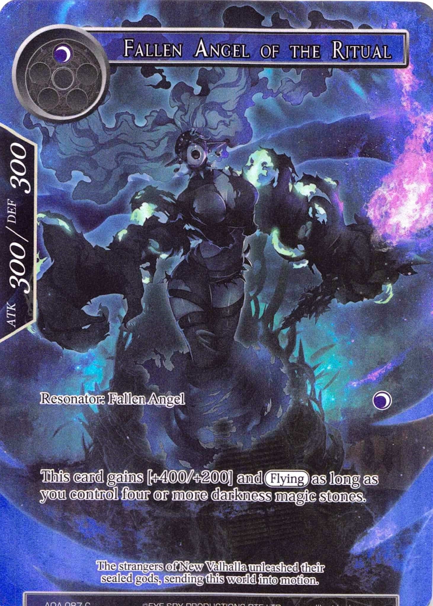 Image for Fallen Angel of the Ritual (Full Art) (Awakening of the Ancients) (AOA-087) - Force of Will