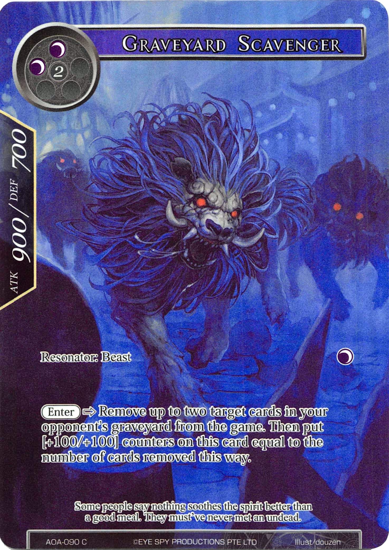 Image for Graveyard Scavenger (Full Art) (Awakening of the Ancients) (AOA-090) - Force of Will