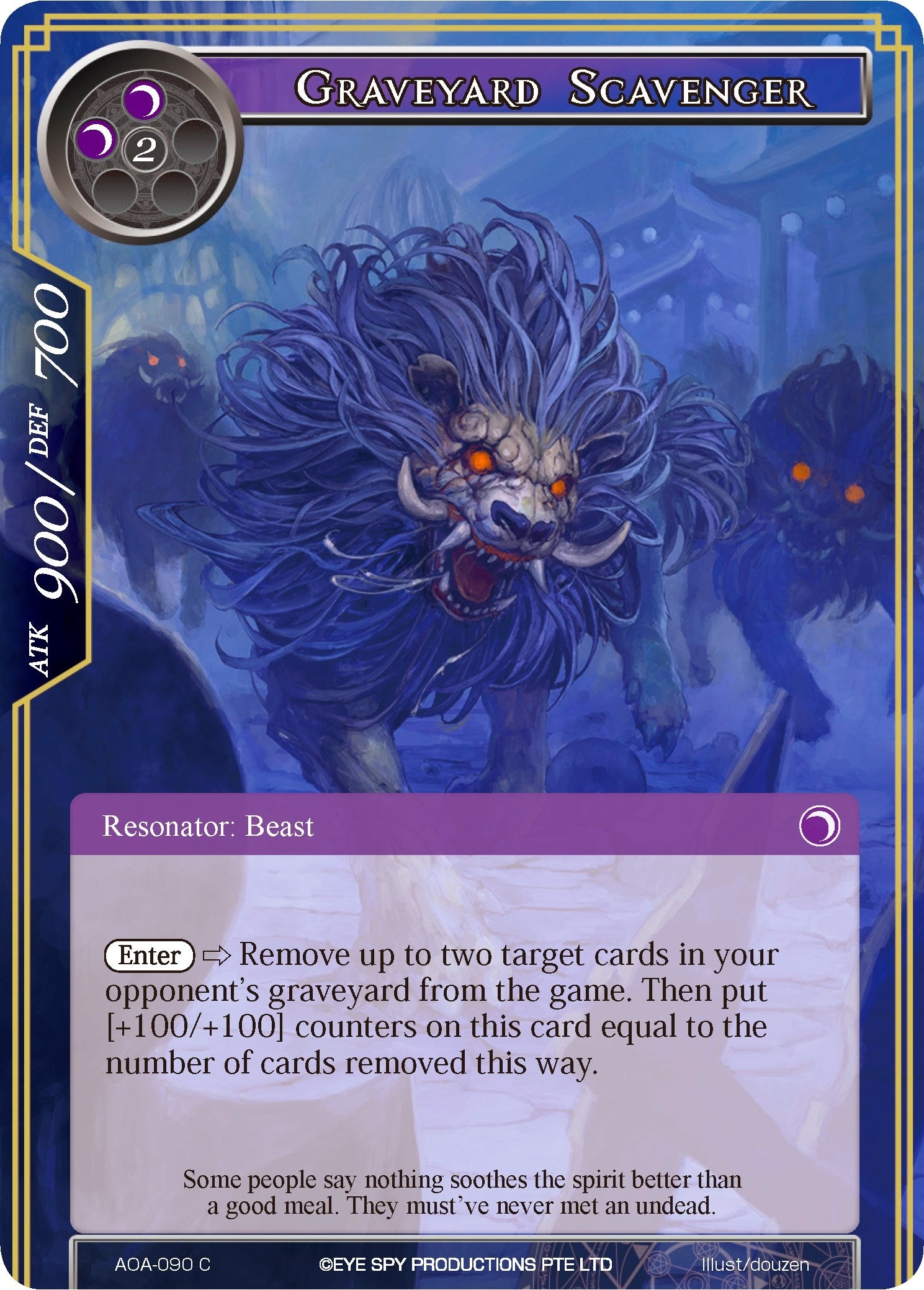 Image for Graveyard Scavenger (Awakening of the Ancients) (AOA-090) - Force of Will