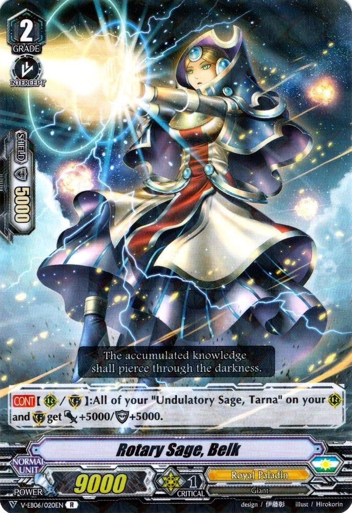 Image for Rotary Sage, Belk (V-EB06: Light of Salvation, Logic of Destruction) (V-EB06/020EN) - Cardfight Vanguard