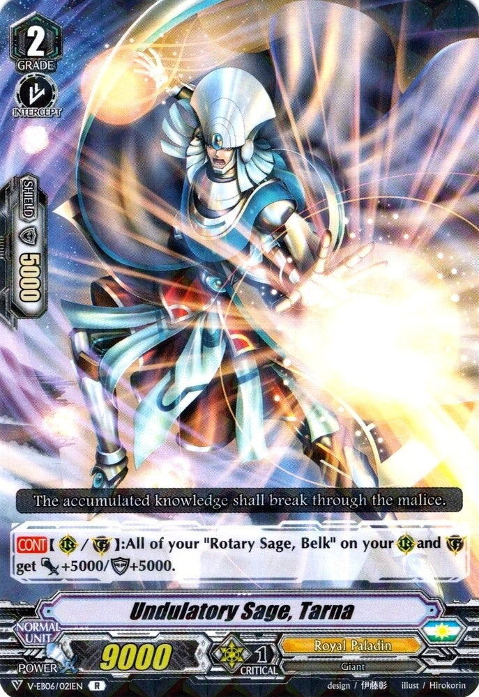 Image for Undulatory Sage, Tarna (V-EB06: Light of Salvation, Logic of Destruction) (V-EB06/021EN) - Cardfight Vanguard