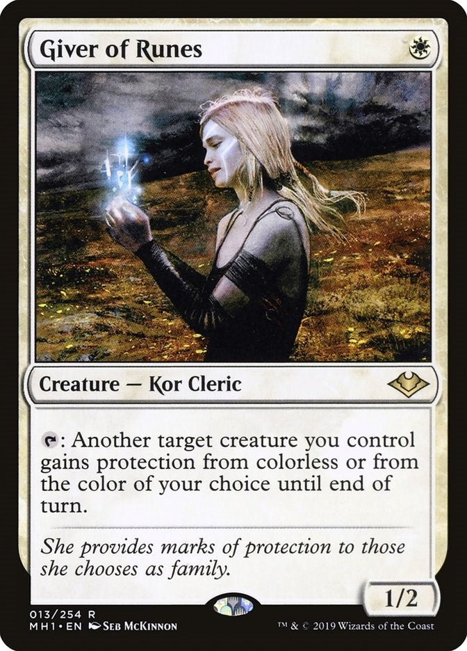 Image for Giver of Runes (Modern Horizons) (13) - Magic: The Gathering