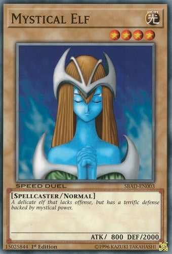 Image for Mystical Elf (Speed Duel: Attack from the Deep) (SBAD-EN003) - YuGiOh