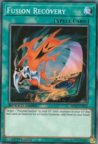 Image for Fusion Recovery (Speed Duel: Attack from the Deep) (SBAD-EN010) - YuGiOh