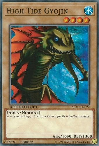 Image for High Tide Gyojin (Speed Duel: Attack from the Deep) (SBAD-EN022) - YuGiOh