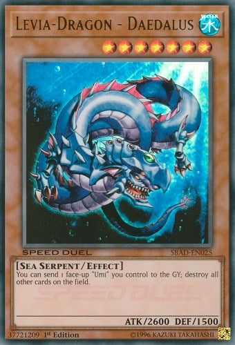 Image for Levia-Dragon - Daedalus (Speed Duel: Attack from the Deep) (SBAD-EN025) - YuGiOh