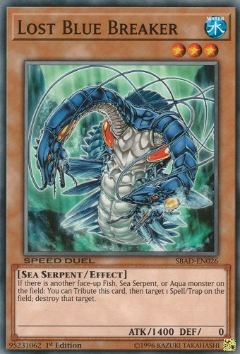 Image for Lost Blue Breaker (Speed Duel: Attack from the Deep) (SBAD-EN026) - YuGiOh