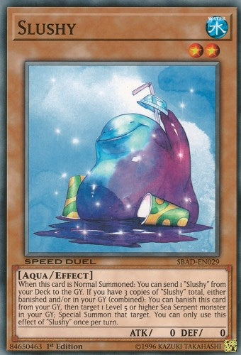 Image for Slushy (Speed Duel: Attack from the Deep) (SBAD-EN029) - YuGiOh