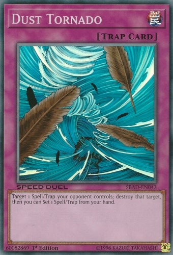 Image for Dust Tornado (Speed Duel: Attack from the Deep) (SBAD-EN043) - YuGiOh