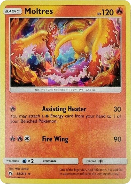Image for Moltres - 38/214 (Cracked Ice Holo) (Deck Exclusives) (038/214) - Pokemon