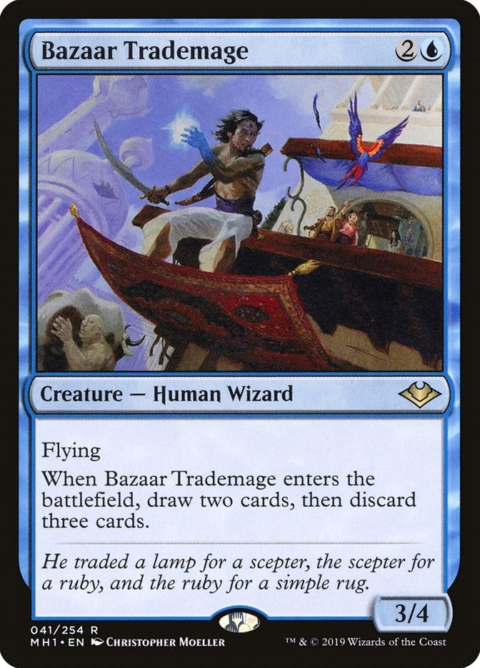 Image for Bazaar Trademage (Modern Horizons) (41) - Magic: The Gathering