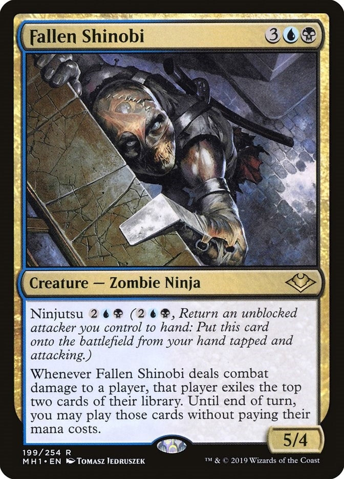 Image for Fallen Shinobi (Modern Horizons) (199) - Magic: The Gathering