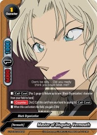 Image for Master of Disguise, Vermouth (S-TD-C02: Case Closed -Side:Black-) (S-TD-C02/0005EN) - Future Card BuddyFight