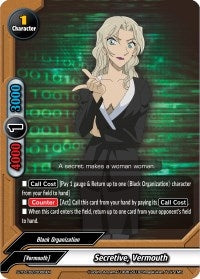Image for Secretive, Vermouth (S-TD-C02: Case Closed -Side:Black-) (S-TD-C02/0006EN) - Future Card BuddyFight