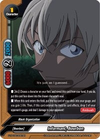 Image for Informant, Bourbon (S-TD-C02: Case Closed -Side:Black-) (S-TD-C02/0007EN) - Future Card BuddyFight