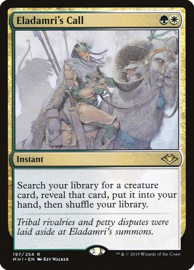 Image for Eladamri's Call (Modern Horizons) (197) - Magic: The Gathering