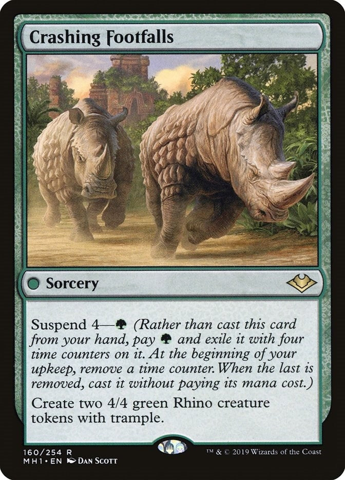 Image for Crashing Footfalls (Modern Horizons) (160) - Magic: The Gathering