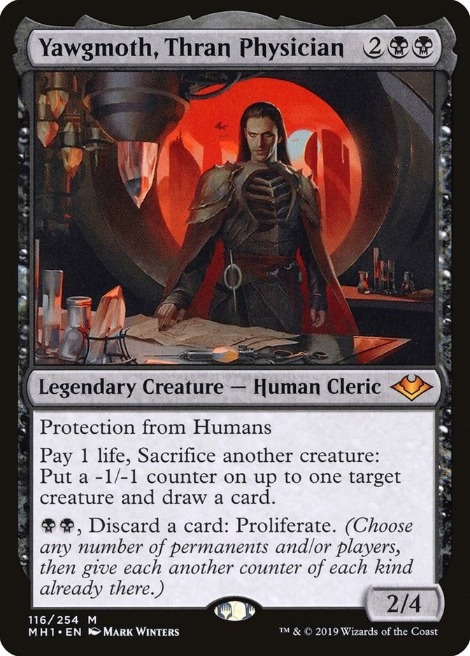 Image for Yawgmoth, Thran Physician (Modern Horizons) (116) - Magic: The Gathering