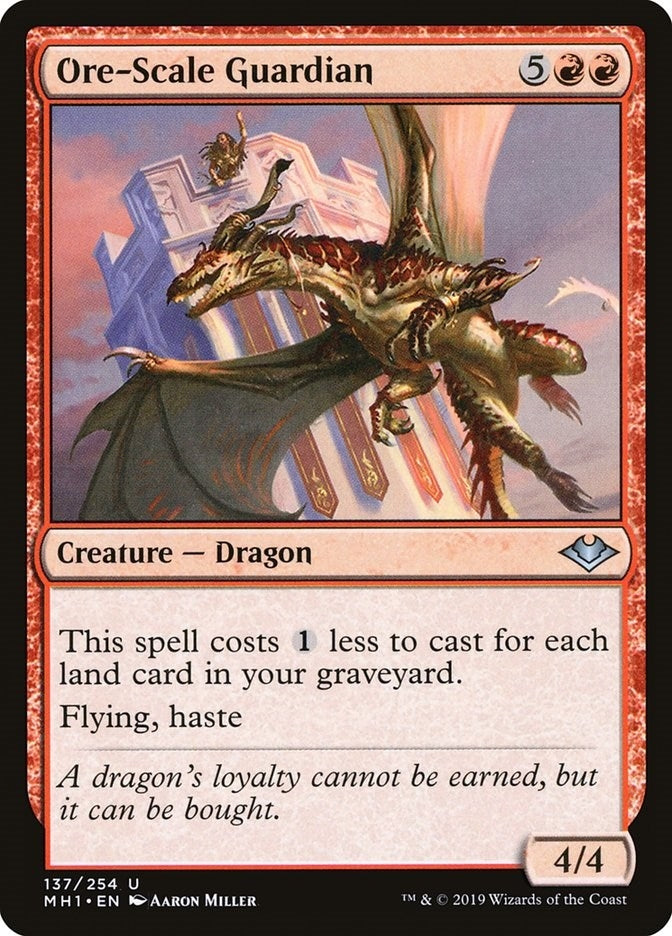 Image for Ore-Scale Guardian (Modern Horizons) (137) - Magic: The Gathering