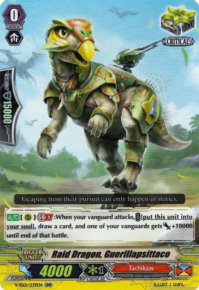 Image for Raid Dragon, Guerrillapsittaco (V-SS01: Premium Collection 2019) (V-SS01/039EN) - Cardfight Vanguard