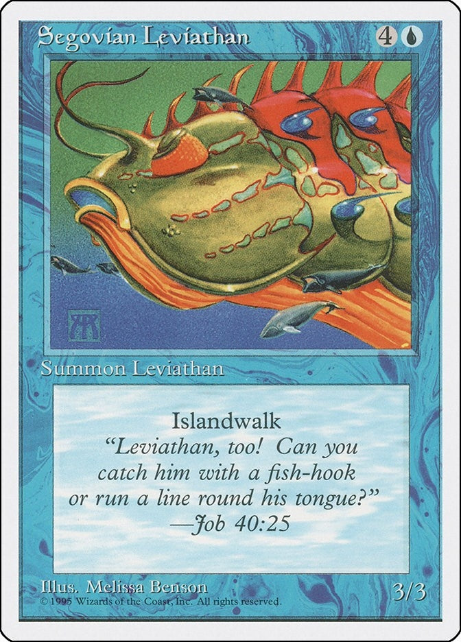 Image for Segovian Leviathan (Fourth Edition) - Magic: The Gathering