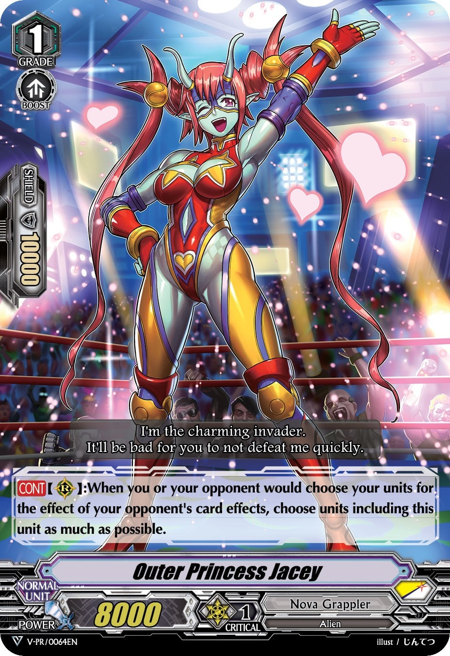 Image for Outer Princess Jacey (V Promo Cards) (V-PR/0064EN) - Cardfight Vanguard