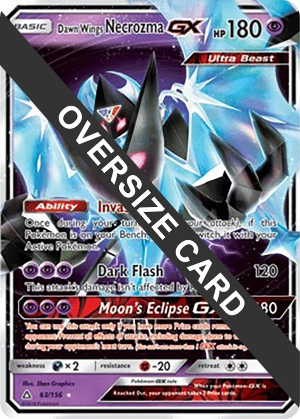 Image for Dawn Wings Necrozma GX - 63/156 (Ultra Prism) (Jumbo Cards) (063/156) - Pokemon