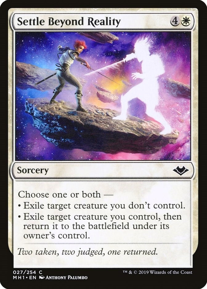 Image for Settle Beyond Reality (Modern Horizons) (27) - Magic: The Gathering