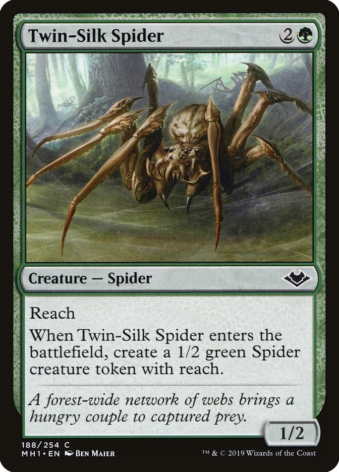 Image for Twin-Silk Spider (Modern Horizons) (188) - Magic: The Gathering