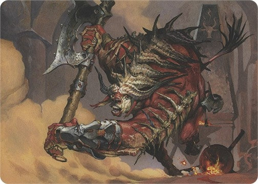 Image for Spinehorn Minotaur (Art Series) (Art Series: Modern Horizons) (38) - Magic: The Gathering