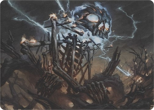 Image for Lightning Skelemental (Art Series) (Art Series: Modern Horizons) (41) - Magic: The Gathering