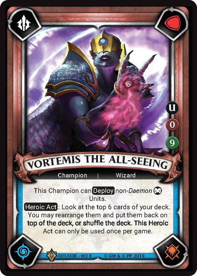 Vortemis the All Seeing Unclaimed (001) [WHAOSWB2]