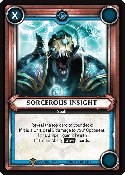 Sorcerous Insight Unclaimed (005) [WHAOSWB2]