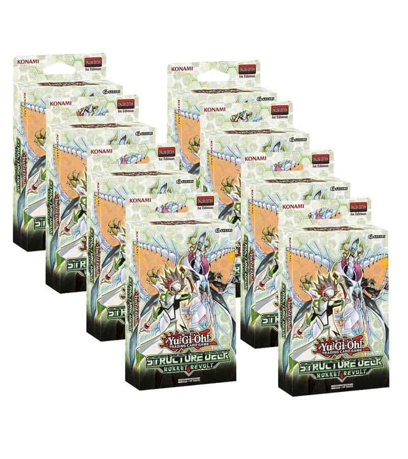 Image for Rokket Revolt Structure Deck Display Box - YuGiOh