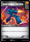 Image for Basic Combat Protocol (War for Cybertron: Siege I) (3) - Transformers TCG