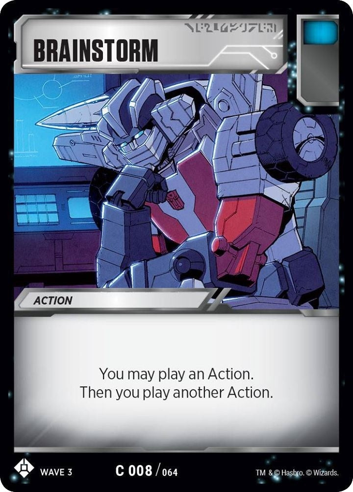 Image for Brainstorm (War for Cybertron: Siege I) (8) - Transformers TCG