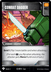 Image for Combat Dagger (War for Cybertron: Siege I) (11) - Transformers TCG