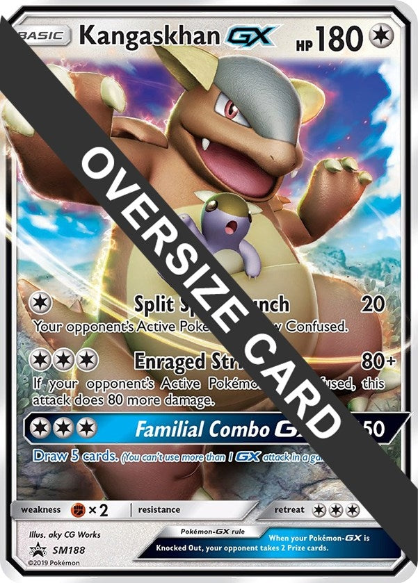 Image for Kangaskhan GX - SM188 (SM Black Star Promo) (Jumbo Cards) (SM188) - Pokemon