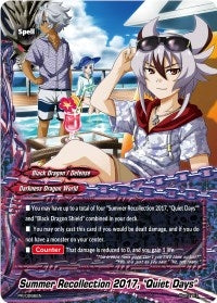 Image for Summer Recollection 2017, "Quiet Days" (Promo Cards) (PR/0266EN) - Future Card BuddyFight