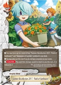 Image for Summer Recollection 2017, "Field of Sunflowers" (Promo Cards) (PR/0269EN) - Future Card BuddyFight