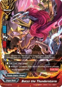 Image for Batzz the Thunderstorm (Promo Cards) (PR/0287EN) - Future Card BuddyFight