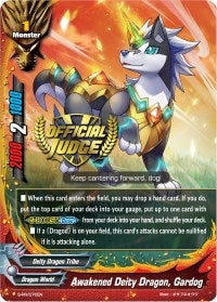 Image for Awakened Deity Dragon, Gardog (Judge Promo) (S-Promo Cards) (S-PR/070EN) - Future Card BuddyFight