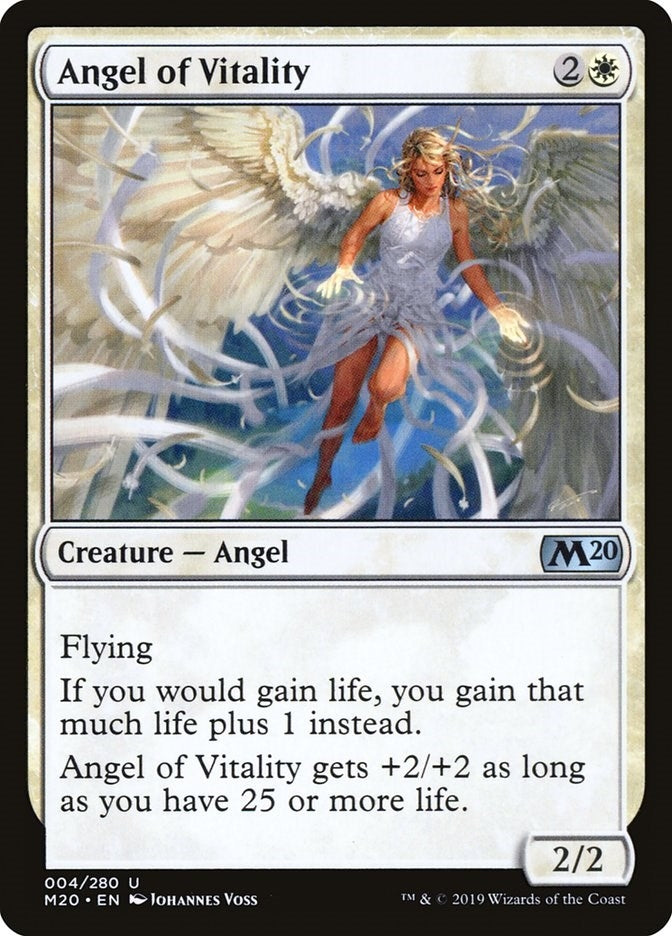 Image for Angel of Vitality (Core Set 2020) (4) - Magic: The Gathering